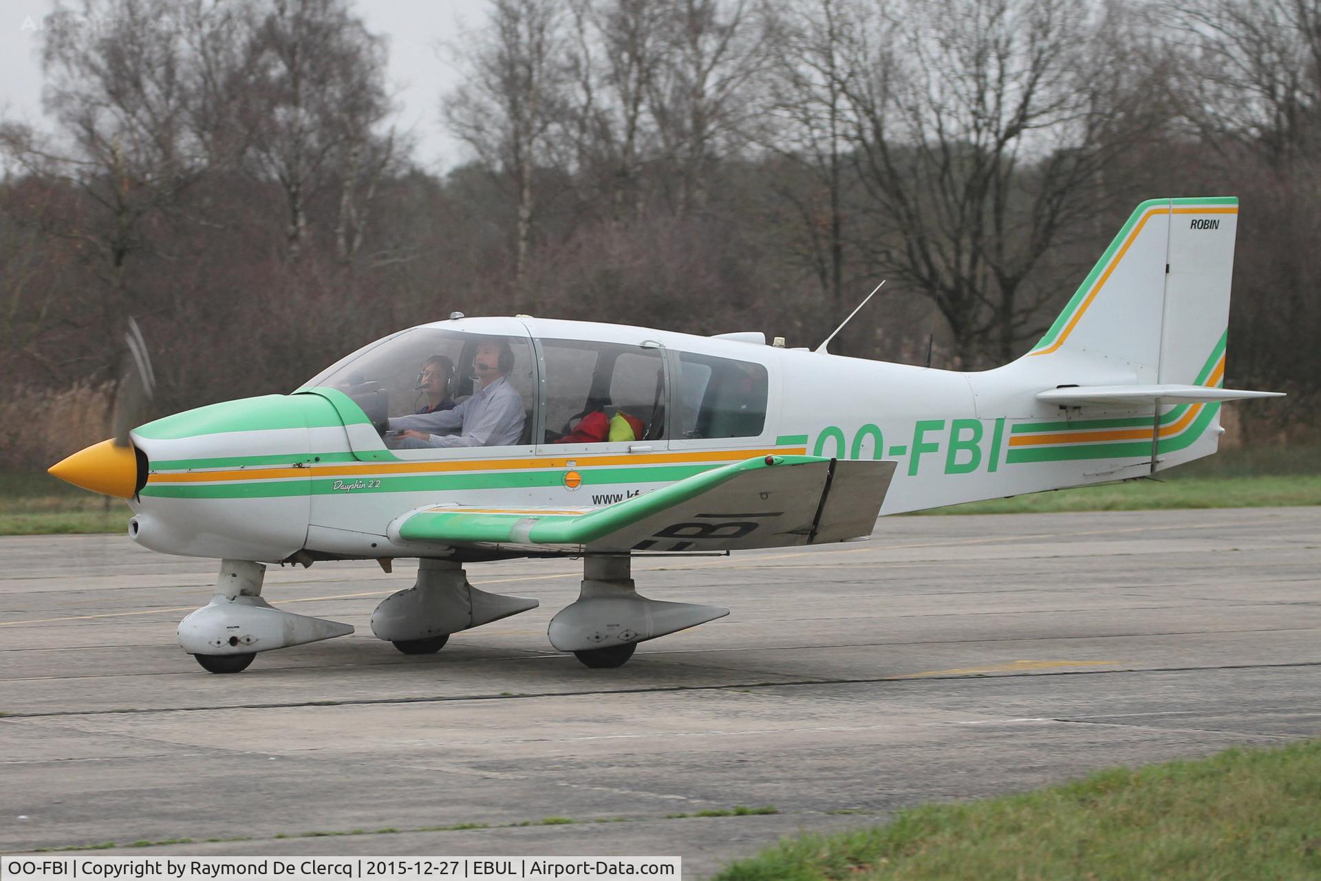 OO-FBI, Robin DR-400-120 Dauphin C/N 2036, Visitor at Ursel.
