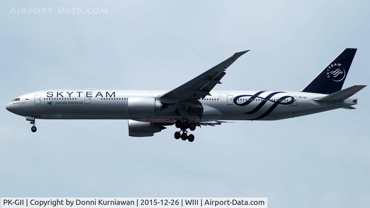 PK-GII, 2015 Boeing 777-3U3/ER C/N 29145/1345, Skyteam Livery Edition