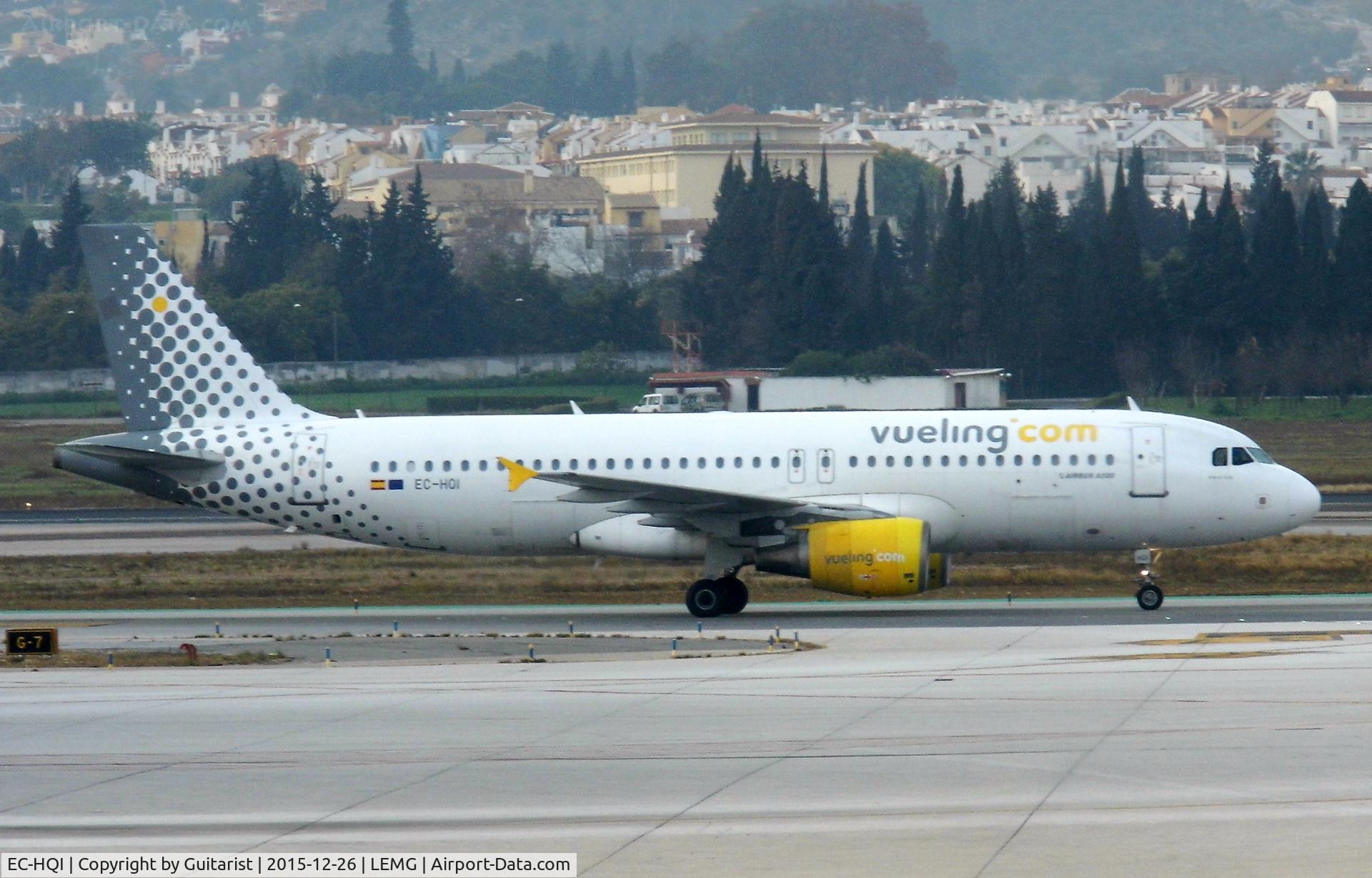 EC-HQI, 2001 Airbus A320-214 C/N 1396, At Malaga