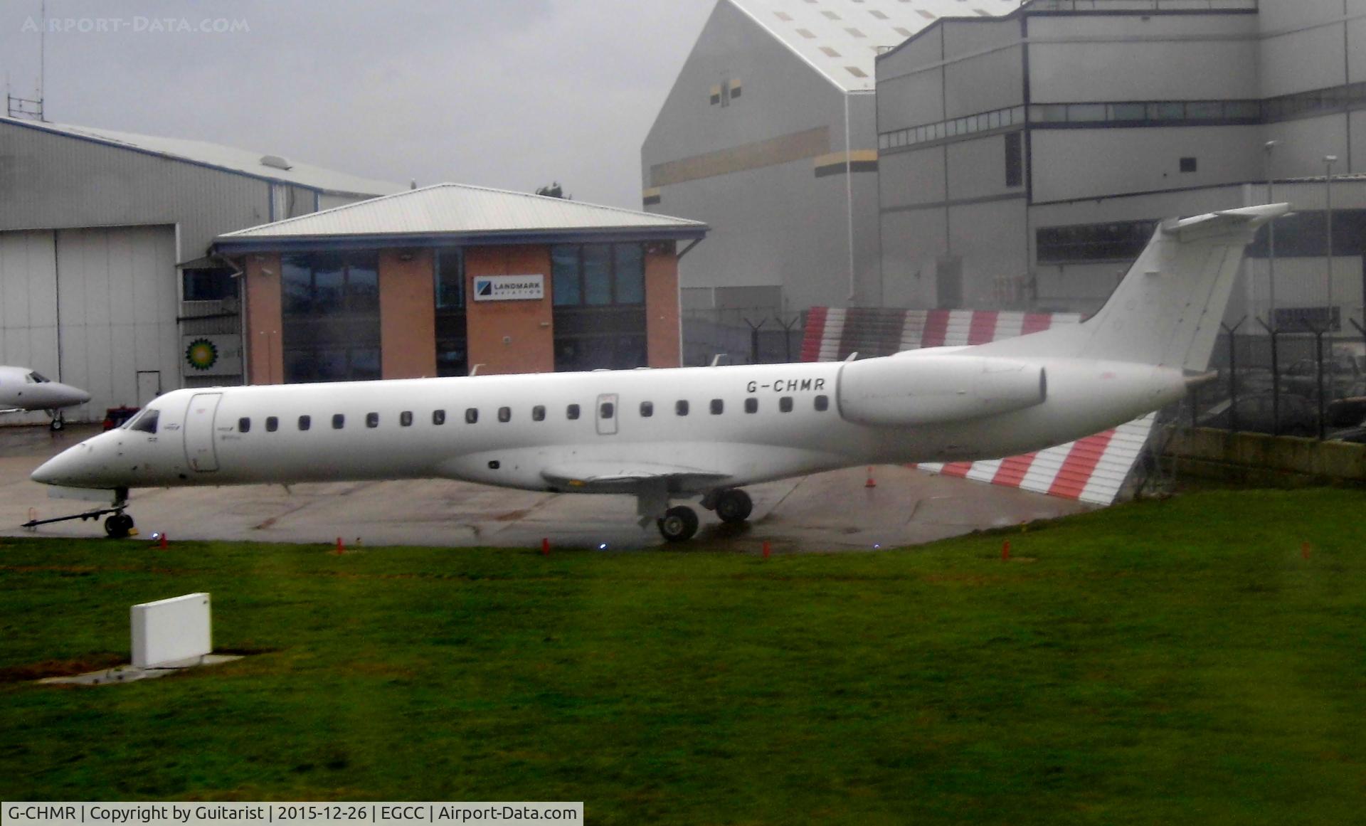 G-CHMR, 2001 Embraer EMB-145MP (ERJ-145MP) C/N 145405, At Manchester