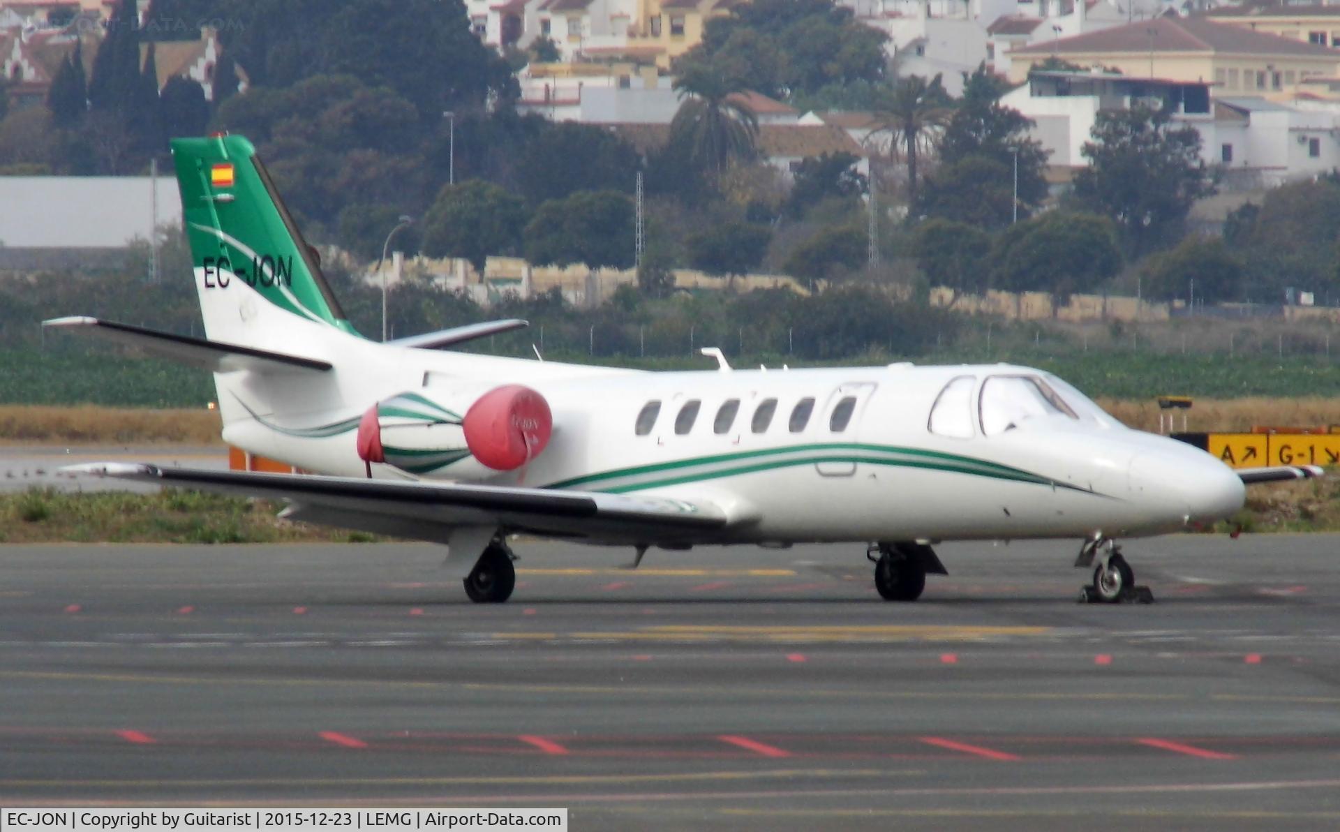 EC-JON, 1980 Cessna 550 Citation II C/N 550-0190, At Malaga