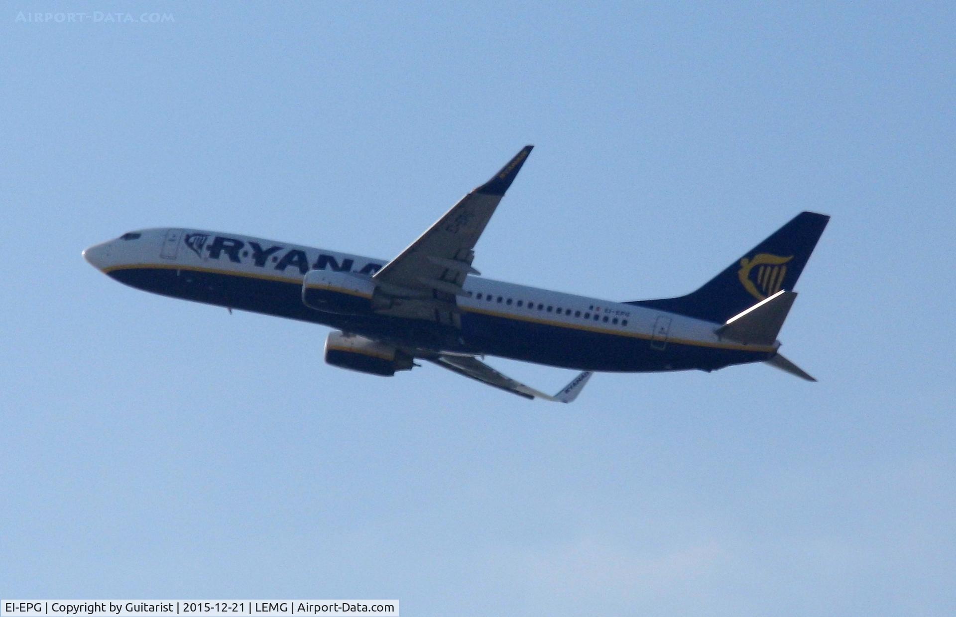 EI-EPG, 2011 Boeing 737-8AS C/N 34985, At Malaga