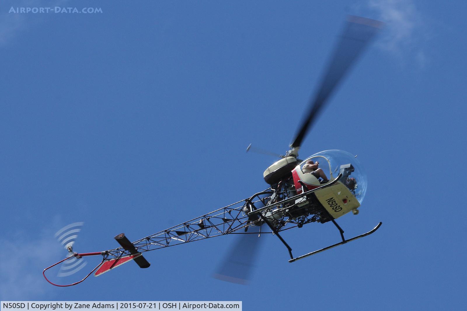 N50SD, 1965 Bell 47G-2A-1 C/N 3458, 2015 EAA AirVenture - Oshkosh, Wisconsin