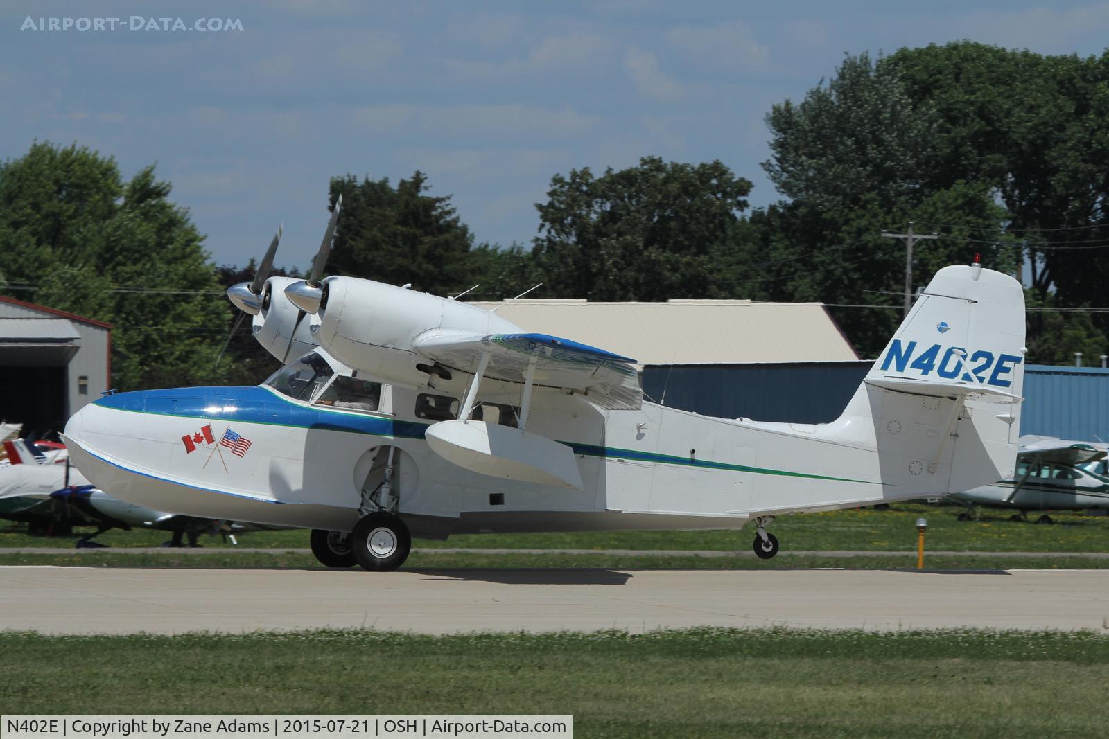 N402E, 1946 Grumman G-44A Widgeon C/N 1444, 2015 EAA AirVenture - Oshkosh, Wisconsin