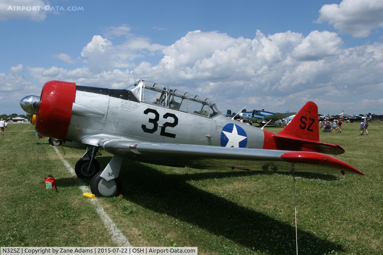N32SZ, 1959 North American T-6G Texan C/N 168-325, EAA AirVenture - Oshkosh, Wisconsin