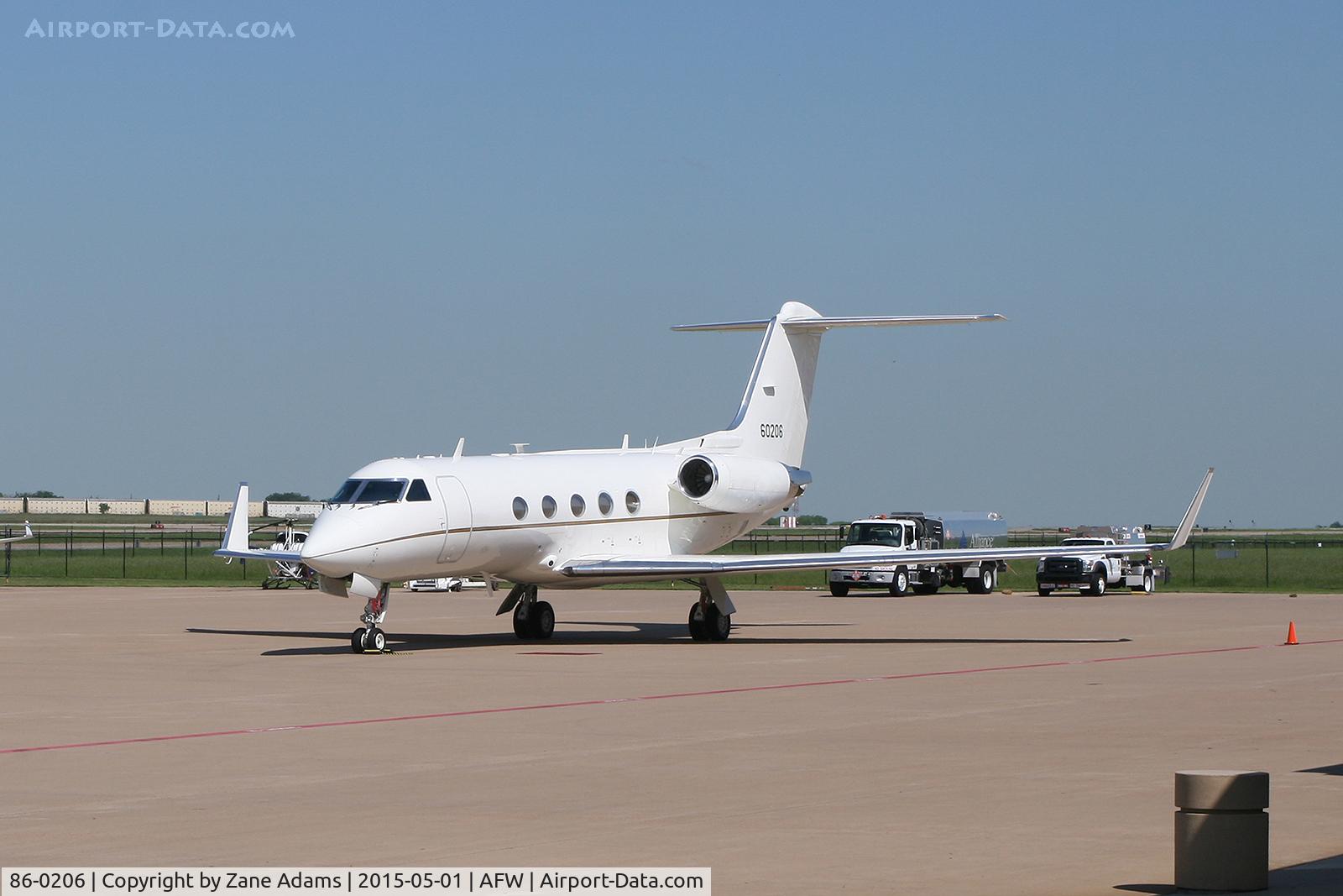 86-0206, 1986 Grumman C-20B Gulfstream III C/N 478, Alliance Airport - Fort Worth, TX