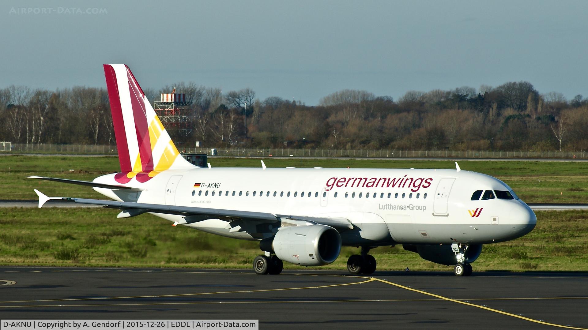D-AKNU, 2005 Airbus A319-112 C/N 2628, Germanwings, seen here at Düsseldorf Int'l(EDDL)