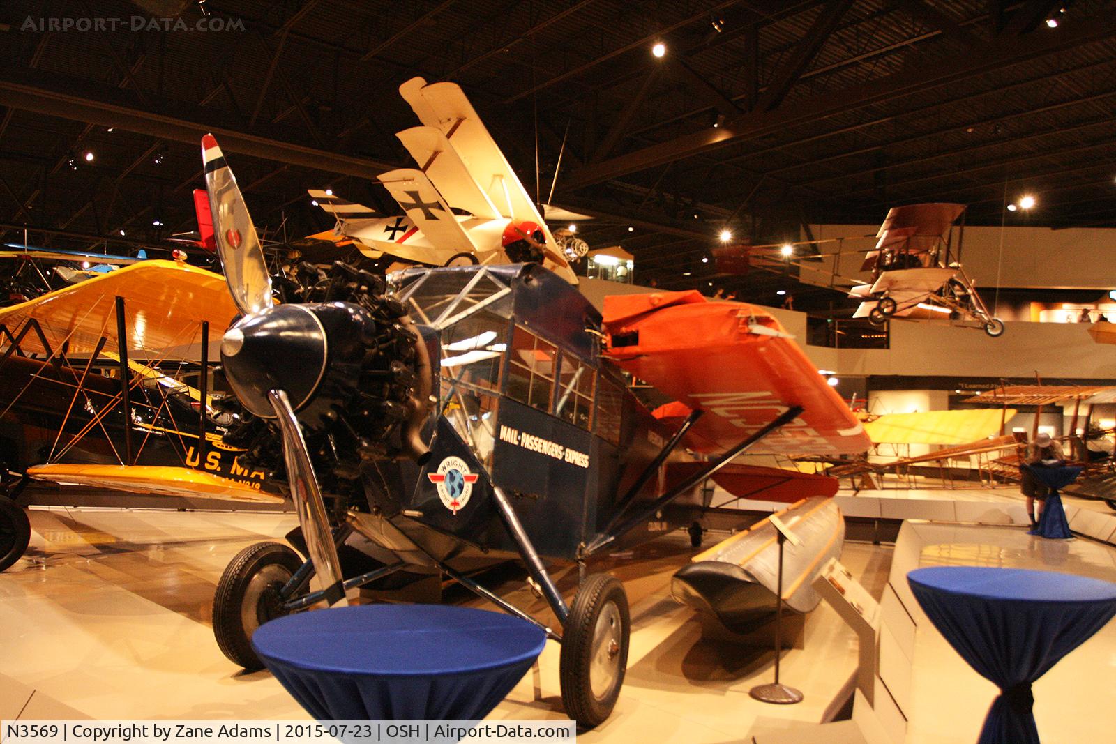 N3569, 1929 Fairchild FC-2-W2 C/N 35, 2015 - EAA AirVenture - Oshkosh Wisconsin