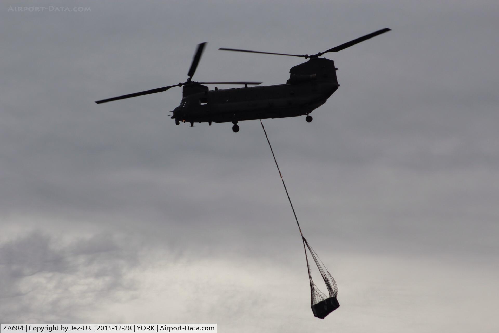 ZA684, 1981 Boeing Vertol Chinook HC.2 C/N MA015/M7011, 