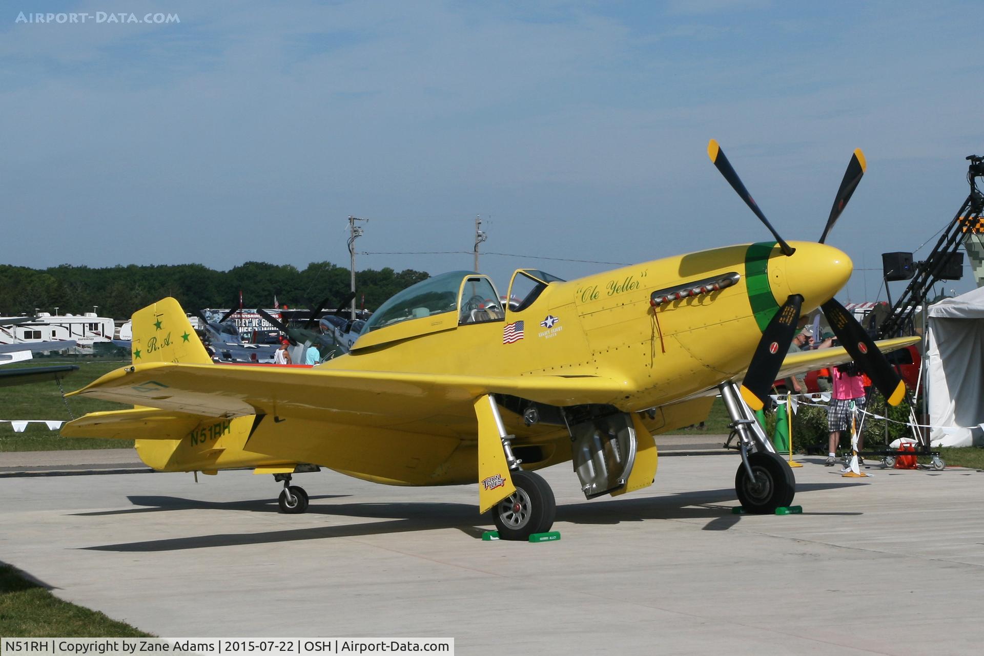 N51RH, North American P-51D Mustang C/N 44-74739, 2015 - EAA AirVenture - Oshkosh Wisconsin