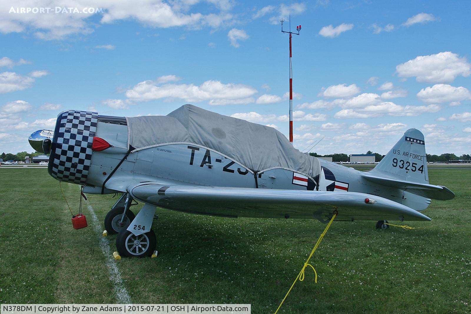 N378DM, 1949 North American T-6G Texan C/N 168-358, 2015 - EAA AirVenture - Oshkosh Wisconsin