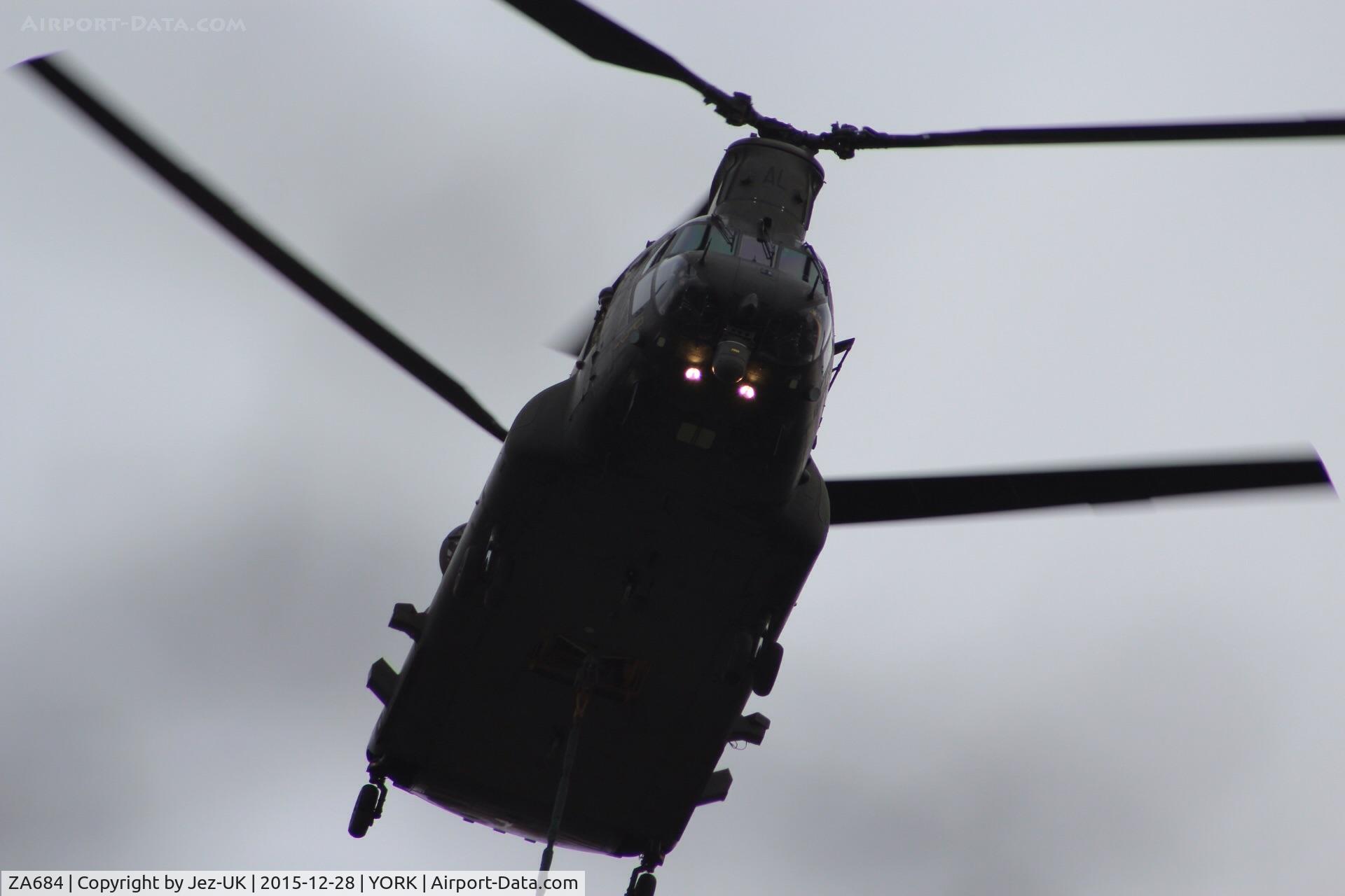 ZA684, 1981 Boeing Vertol Chinook HC.2 C/N MA015/M7011, 