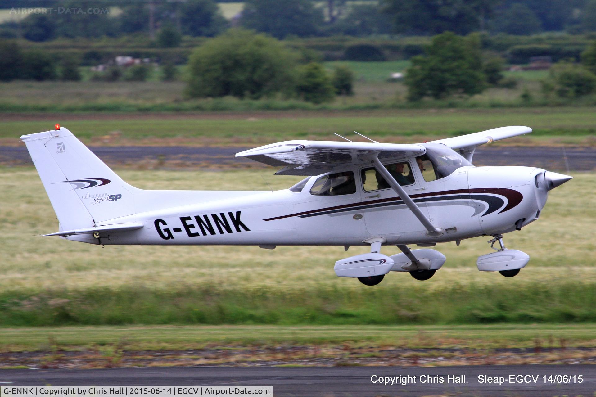 G-ENNK, 2000 Cessna 172S Skyhawk SP C/N 172S-8538, Sleap resident