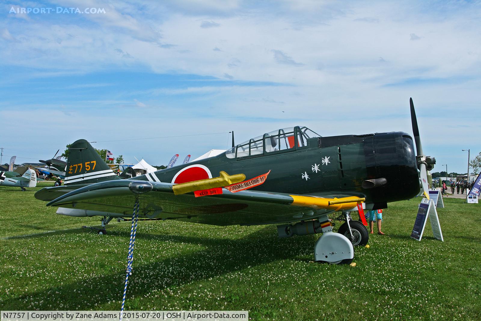 N7757, 1952 Canadian Car & Foundry T-6 Harvard Mk.4 C/N CCF4-171, 2015 - EAA AirVenture - Oshkosh Wisconsin
Tora Tora Tora 