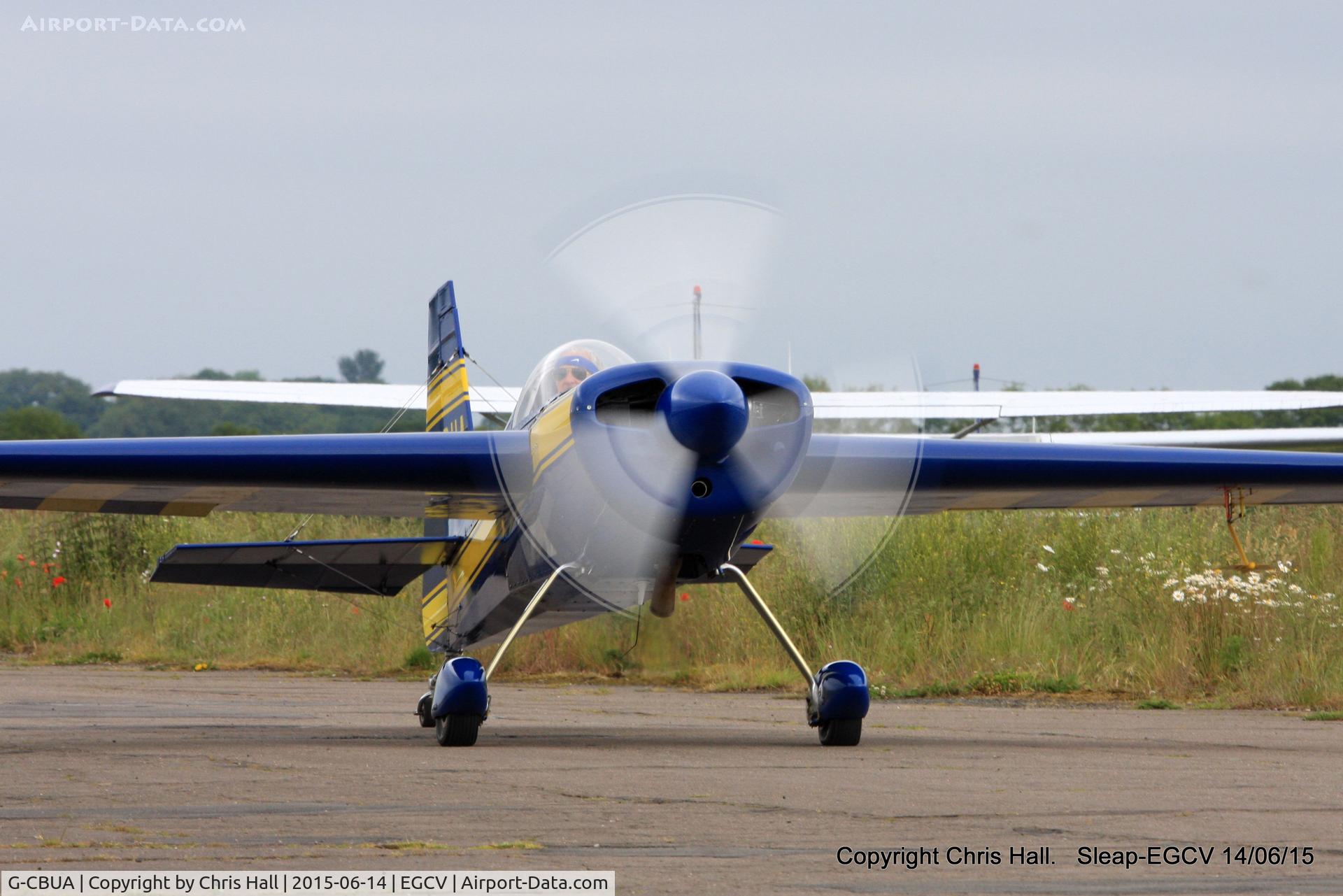 G-CBUA, 1986 Extra EA-230 C/N 009, Sleap resident