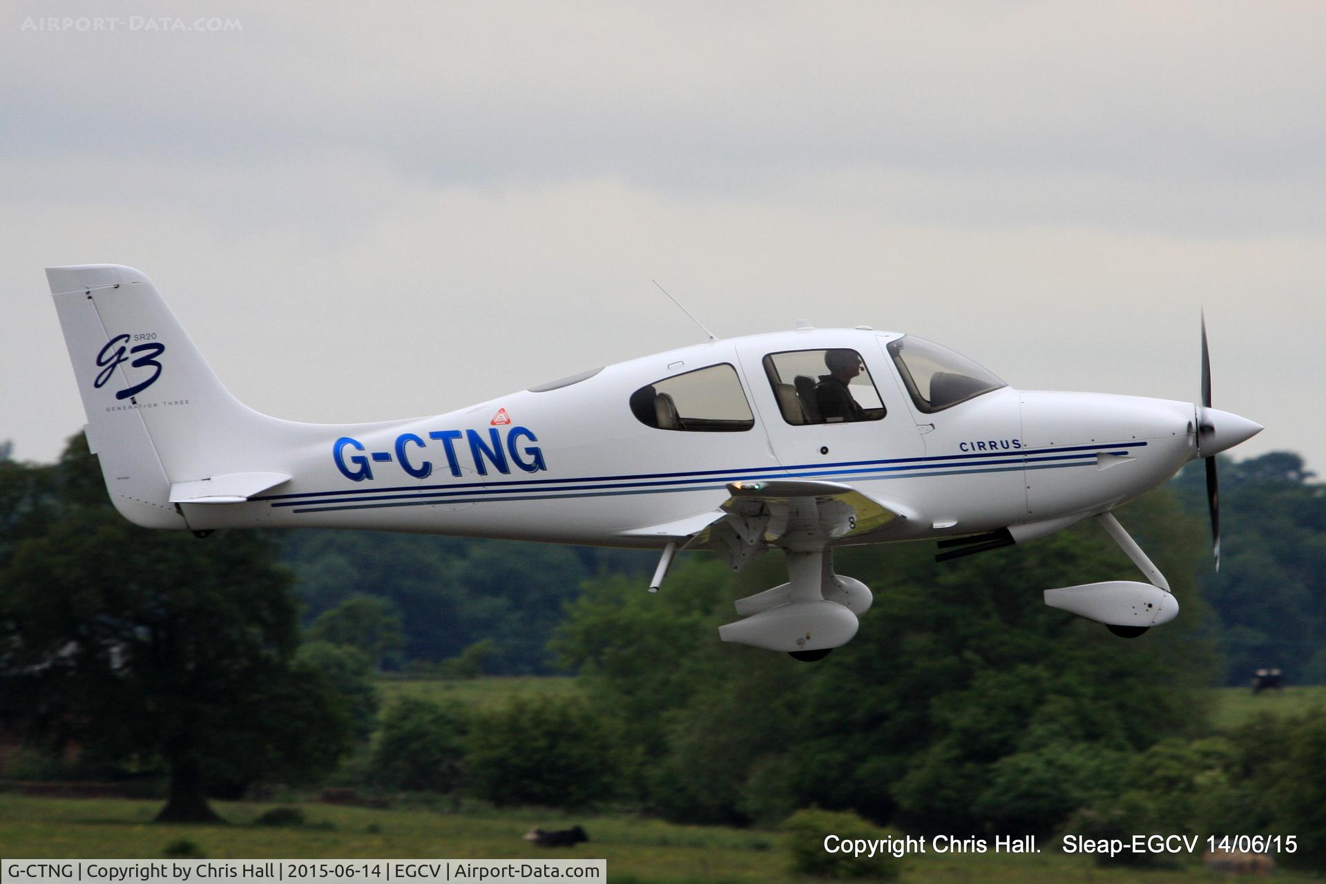 G-CTNG, 2008 Cirrus SR20 C/N 2012, Sleap resident