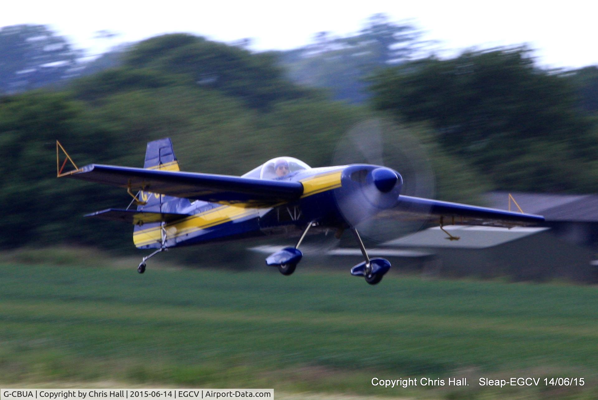 G-CBUA, 1986 Extra EA-230 C/N 009, Sleap resident