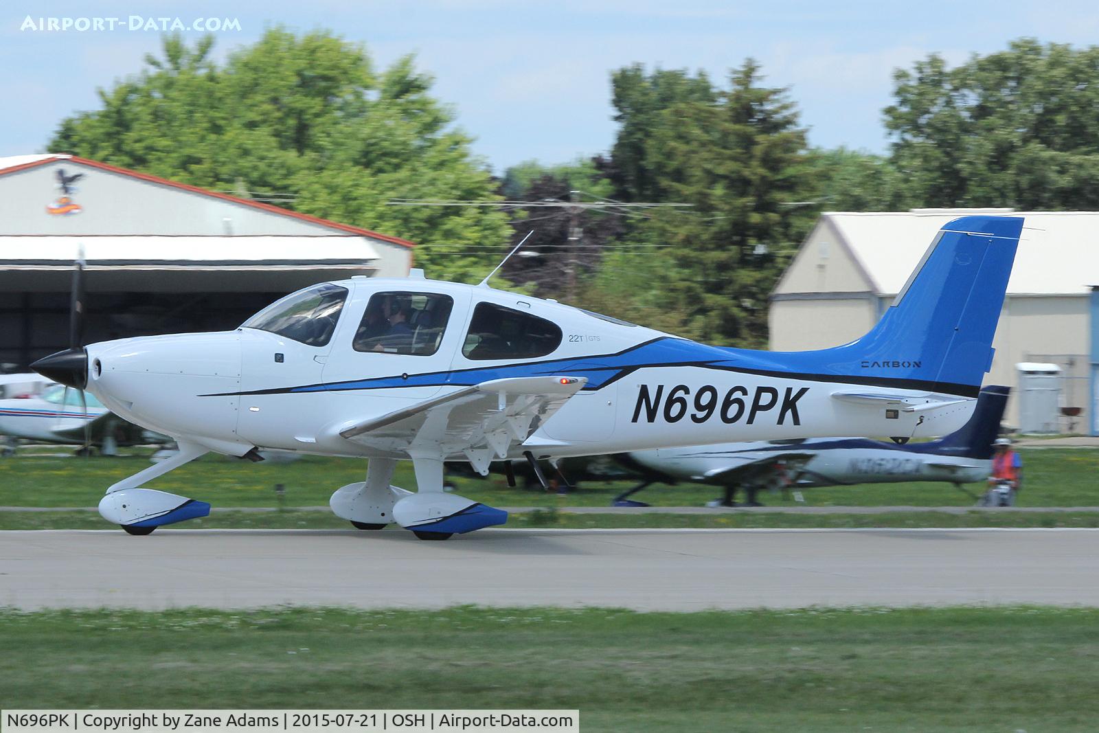 N696PK, 2014 Cirrus SR22T C/N 0929, 2015 - EAA AirVenture - Oshkosh Wisconsin