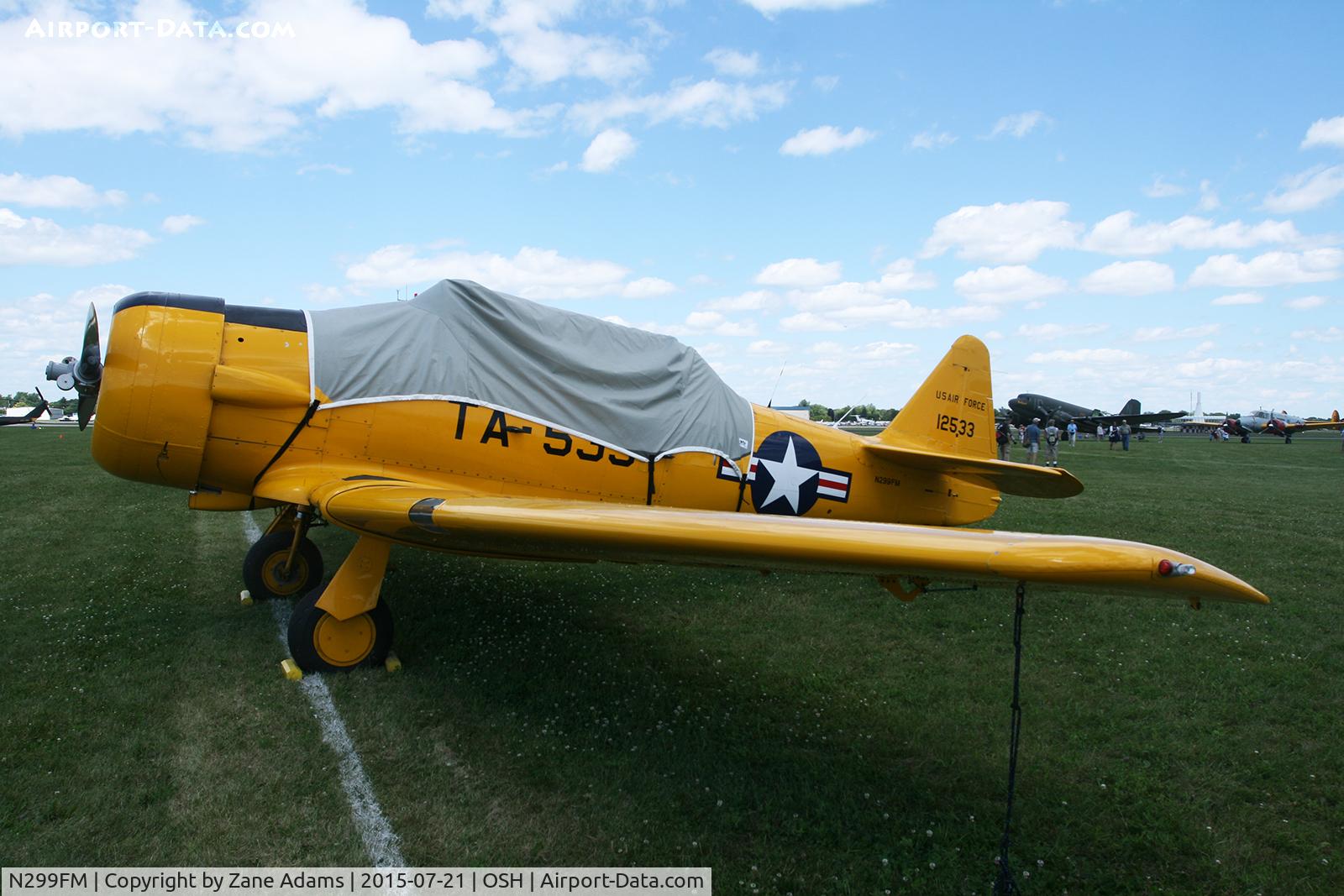 N299FM, 1943 North American SNJ-4 Texan C/N 88-12533, 2015 - EAA AirVenture - Oshkosh Wisconsin