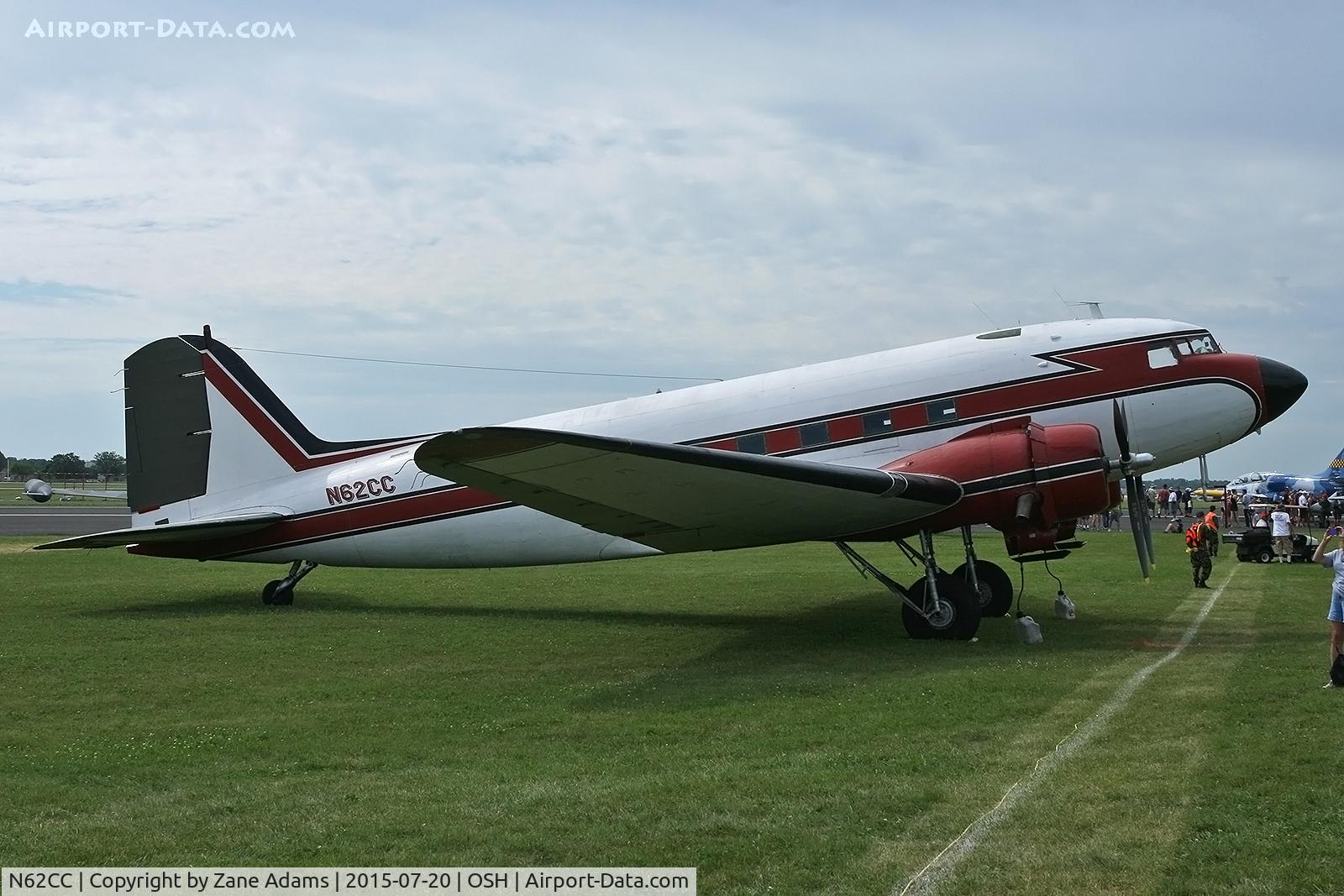 N62CC, 1943 Douglas DC-3C (C-47A-DL) C/N 13798, 2015 - EAA AirVenture - Oshkosh Wisconsin