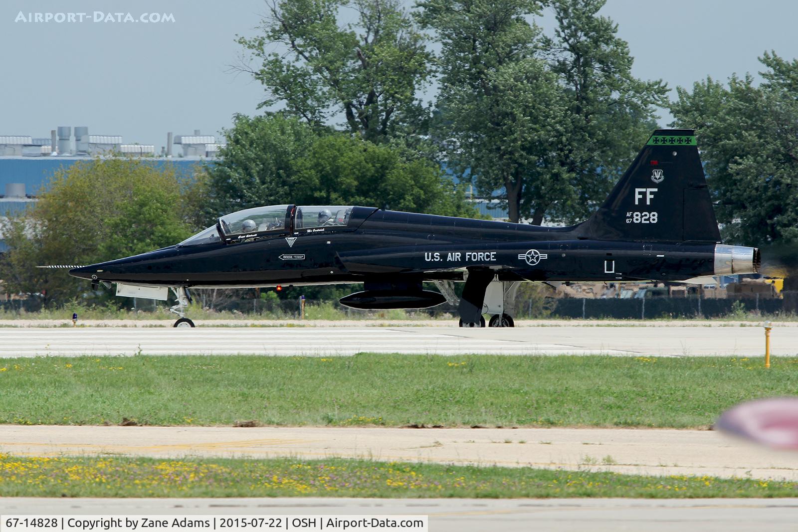 67-14828, 1967 Northrop T-38A Talon C/N T.6023, 2015 EAA AirVenture - Oshkosh, Wisconsin