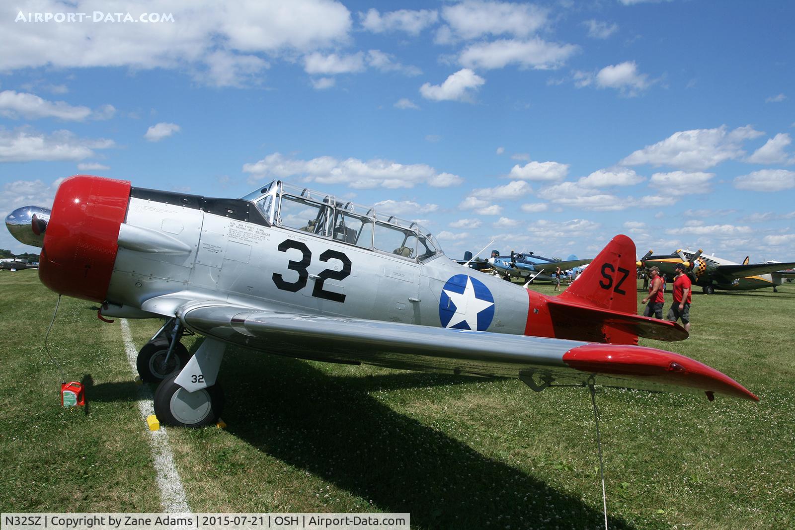 N32SZ, 1959 North American T-6G Texan C/N 168-325, 2015 EAA AirVenture - Oshkosh, Wisconsin