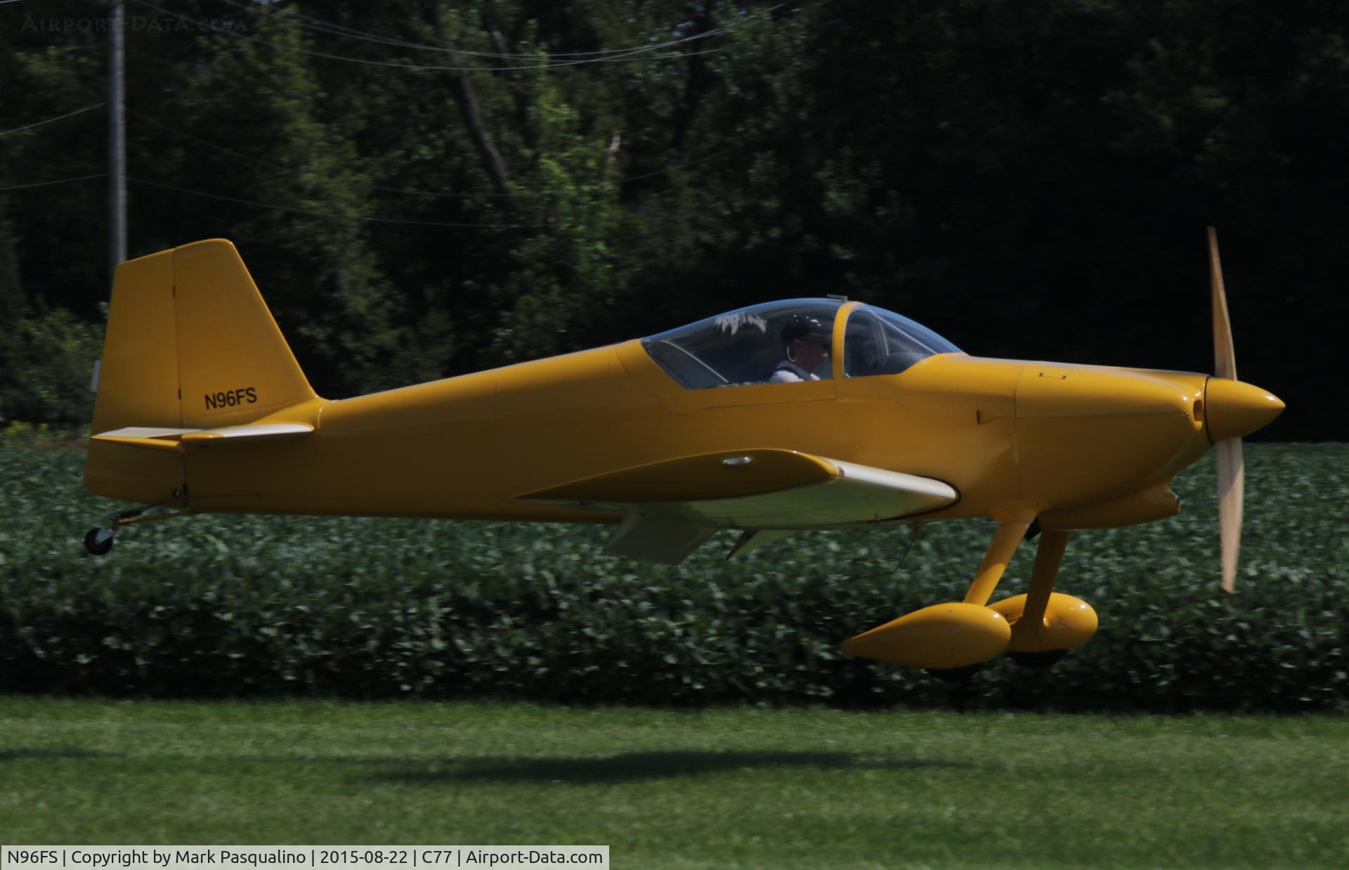 N96FS, 2008 Vans RV-6 C/N 21585, Vans RV-6