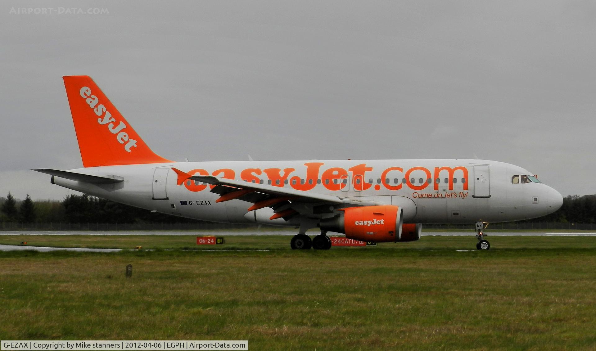 G-EZAX, 2006 Airbus A319-111 C/N 2818, EZY013 Arrives from LTN