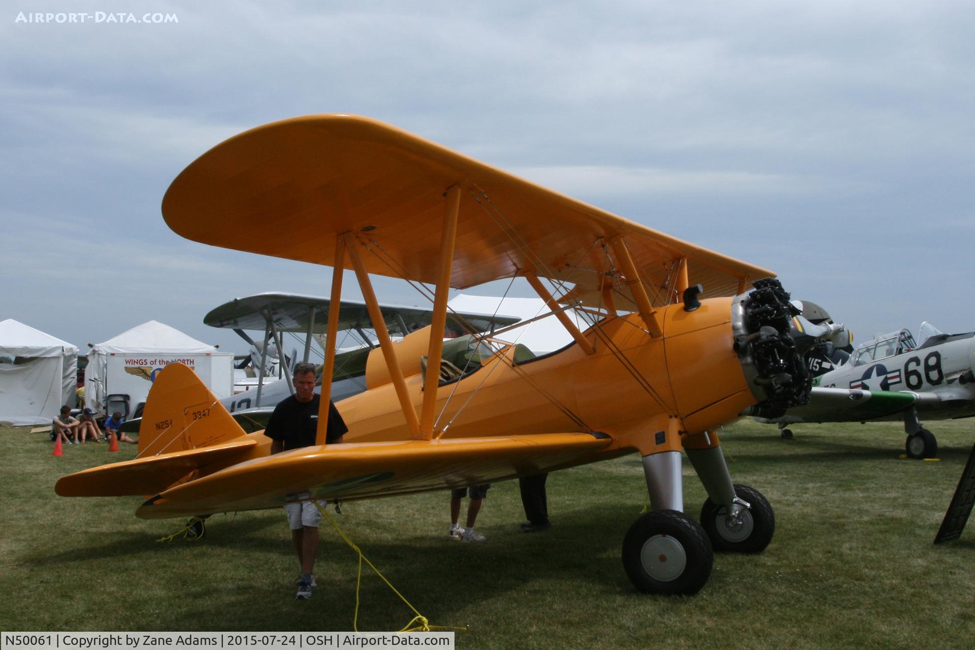 N50061, 1941 Boeing B75N1 C/N 75-1124, 2015 - EAA AirVenture - Oshkosh Wisconsin