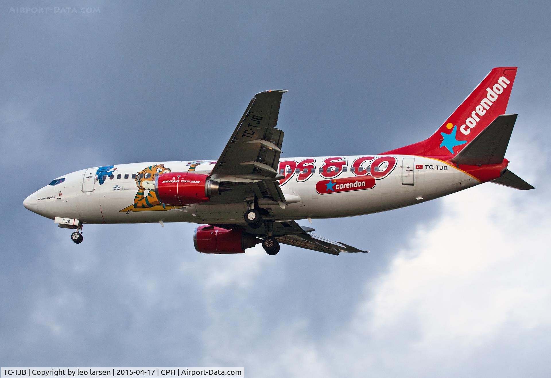 TC-TJB, 1997 Boeing 737-3Q8 C/N 27633/2878, Copenhagen 17.4.15