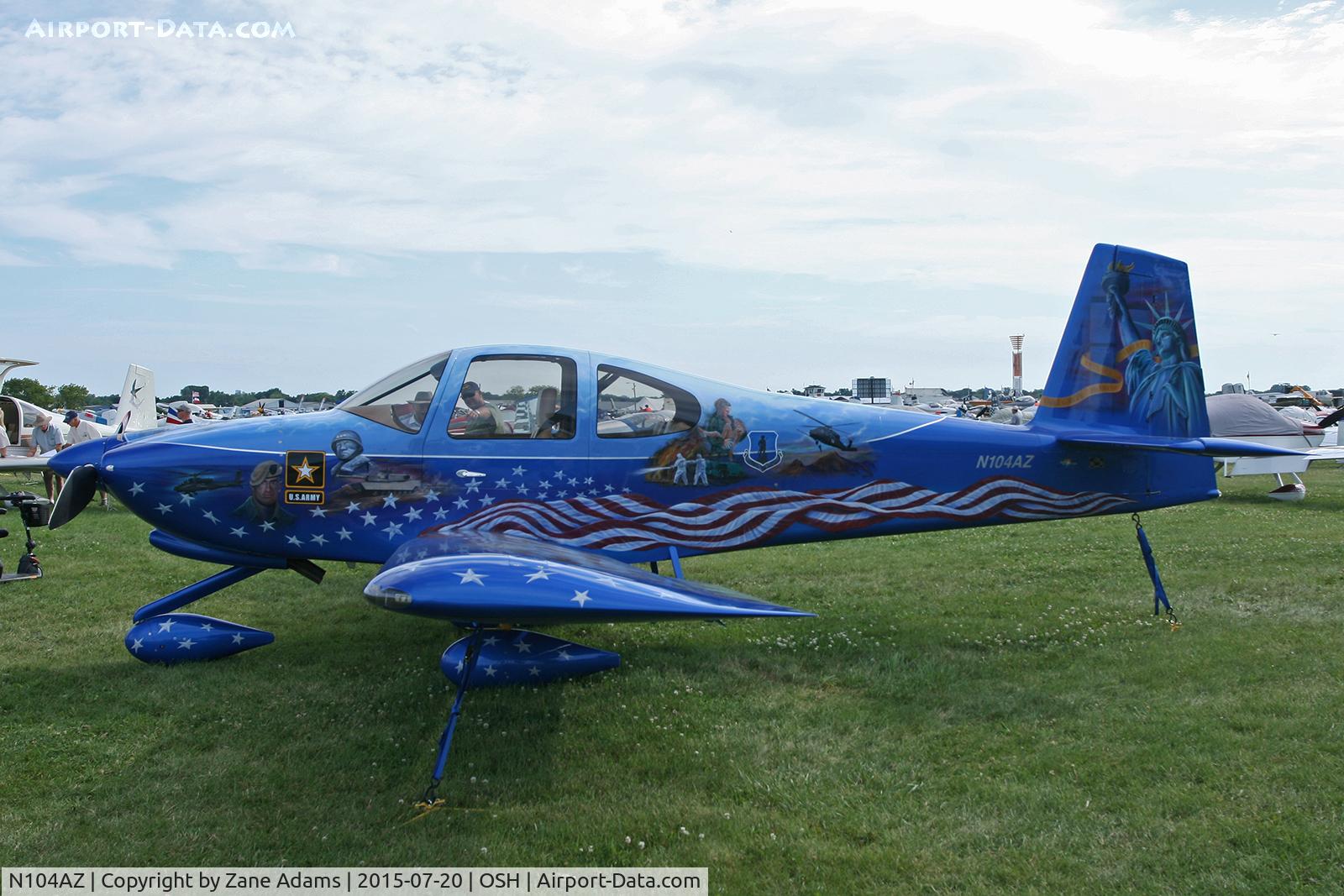 N104AZ, 2014 Vans RV-10 C/N 41226, 2015 - EAA AirVenture - Oshkosh Wisconsin