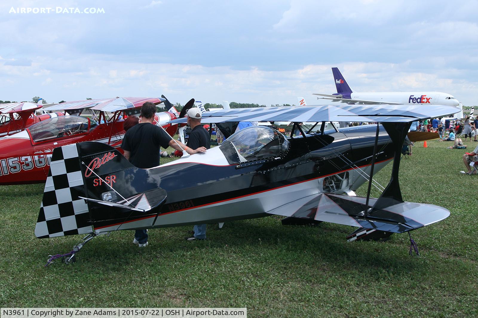 N3961, 1974 Pitts S-1C Special C/N 563EP, 2015 - EAA AirVenture - Oshkosh Wisconsin