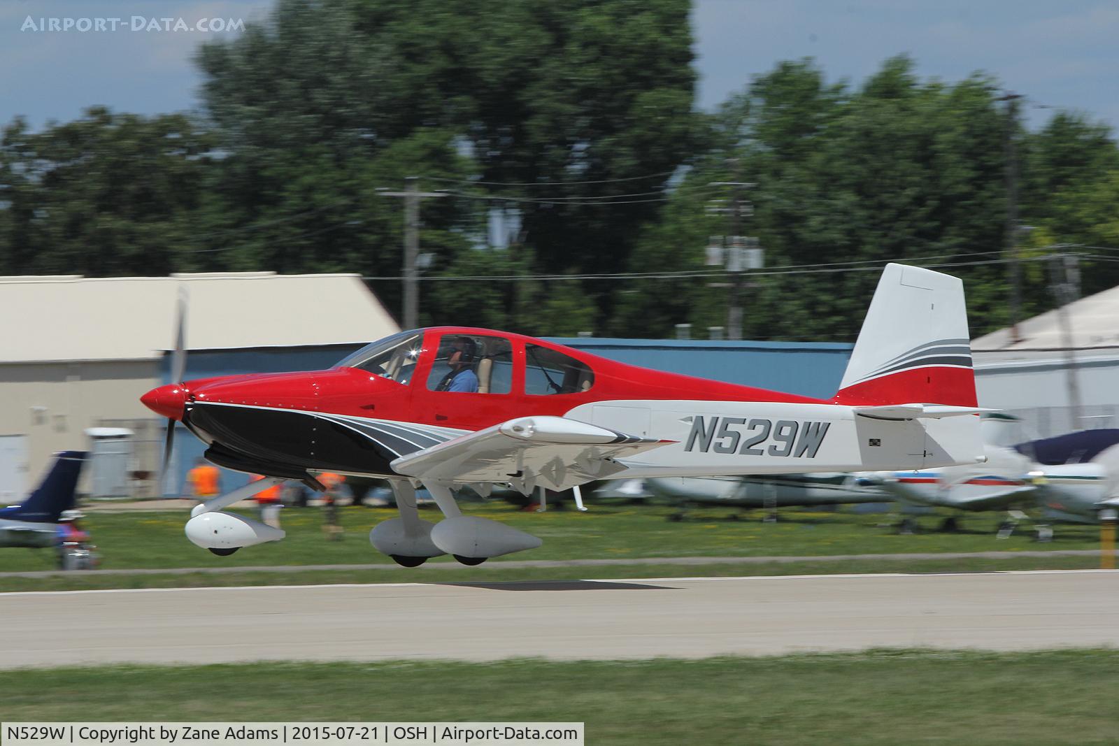 N529W, Vans RV-10 C/N 40627, 2015 - EAA AirVenture - Oshkosh Wisconsin