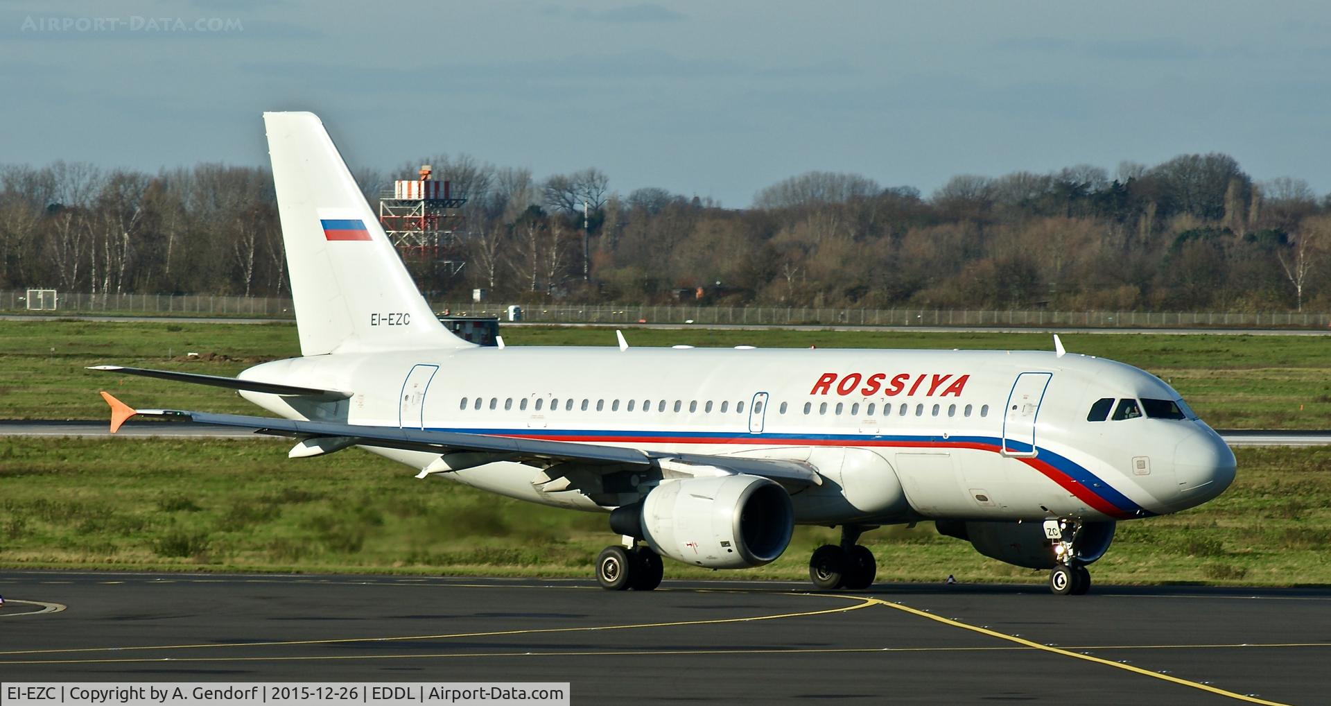 EI-EZC, 2006 Airbus A319-112 C/N 2879, Rossiya, is here at Düsseldorf Int'l(EDDL)