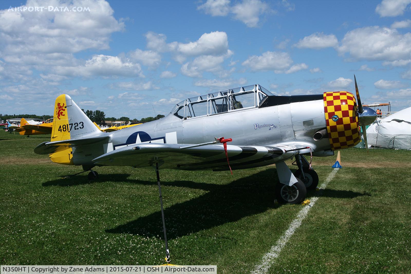 N350HT, 1942 North American AT-6D Texan C/N 43756, 2015 - EAA AirVenture - Oshkosh Wisconsin
