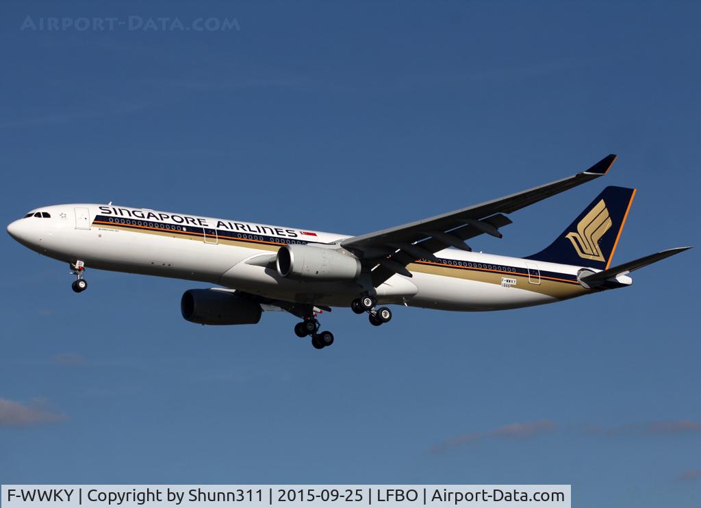F-WWKY, 2015 Airbus A330-343 C/N 1666, C/n 1666 - To be 9V-SSI