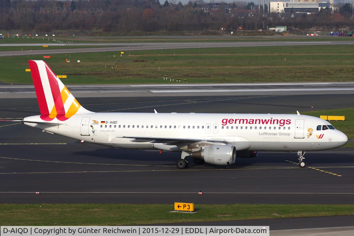 D-AIQD, 1991 Airbus A320-211 C/N 0202, Departing