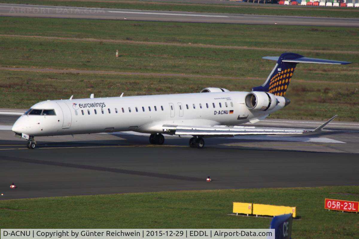 D-ACNU, 2011 Bombardier CRJ-900 NG (CL-600-2D24) C/N 15265, Arriving