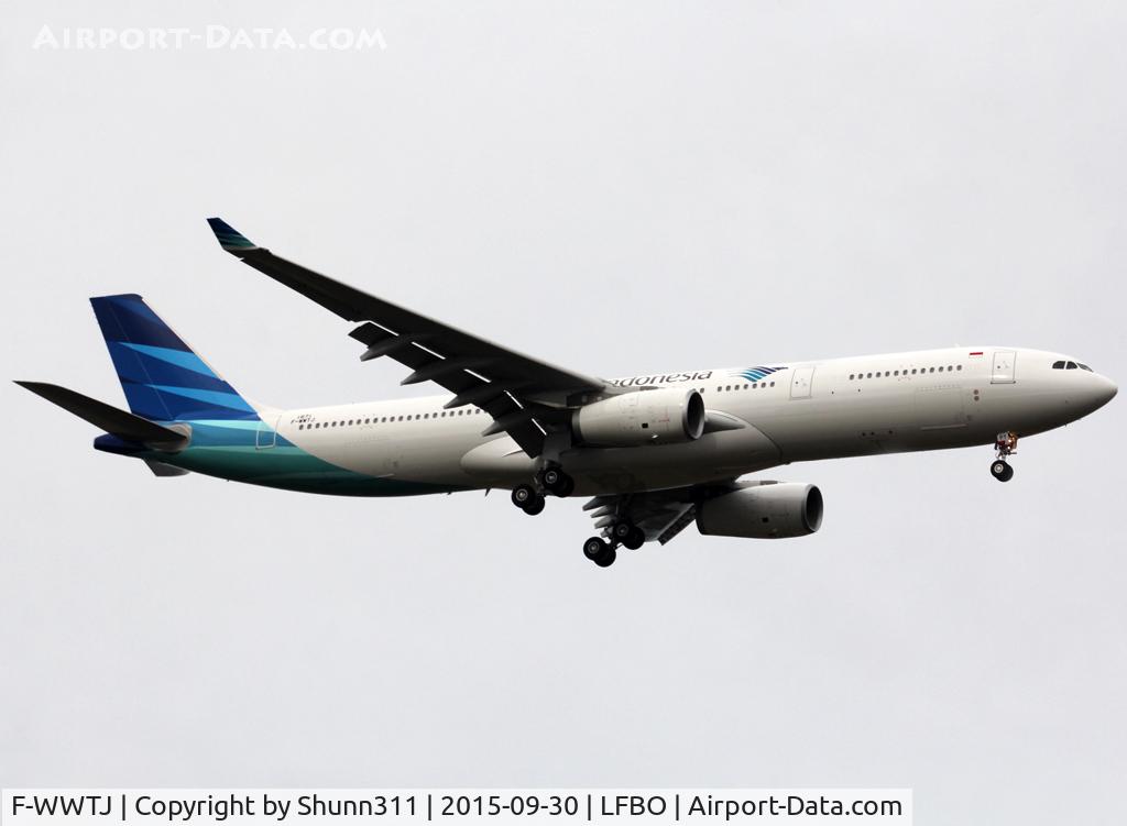 F-WWTJ, 2015 Airbus A330-343 C/N 1671, C/n 1671 - To be PK-GPY