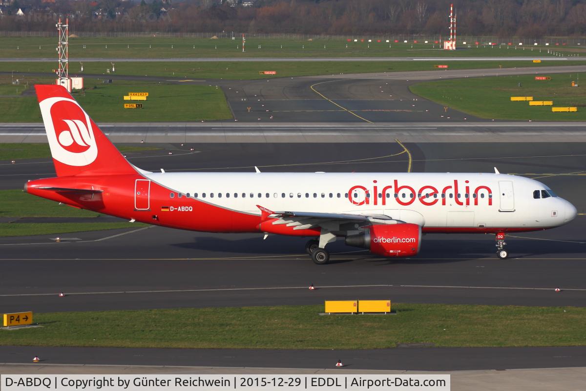D-ABDQ, 2007 Airbus A320-214 C/N 3121, departing