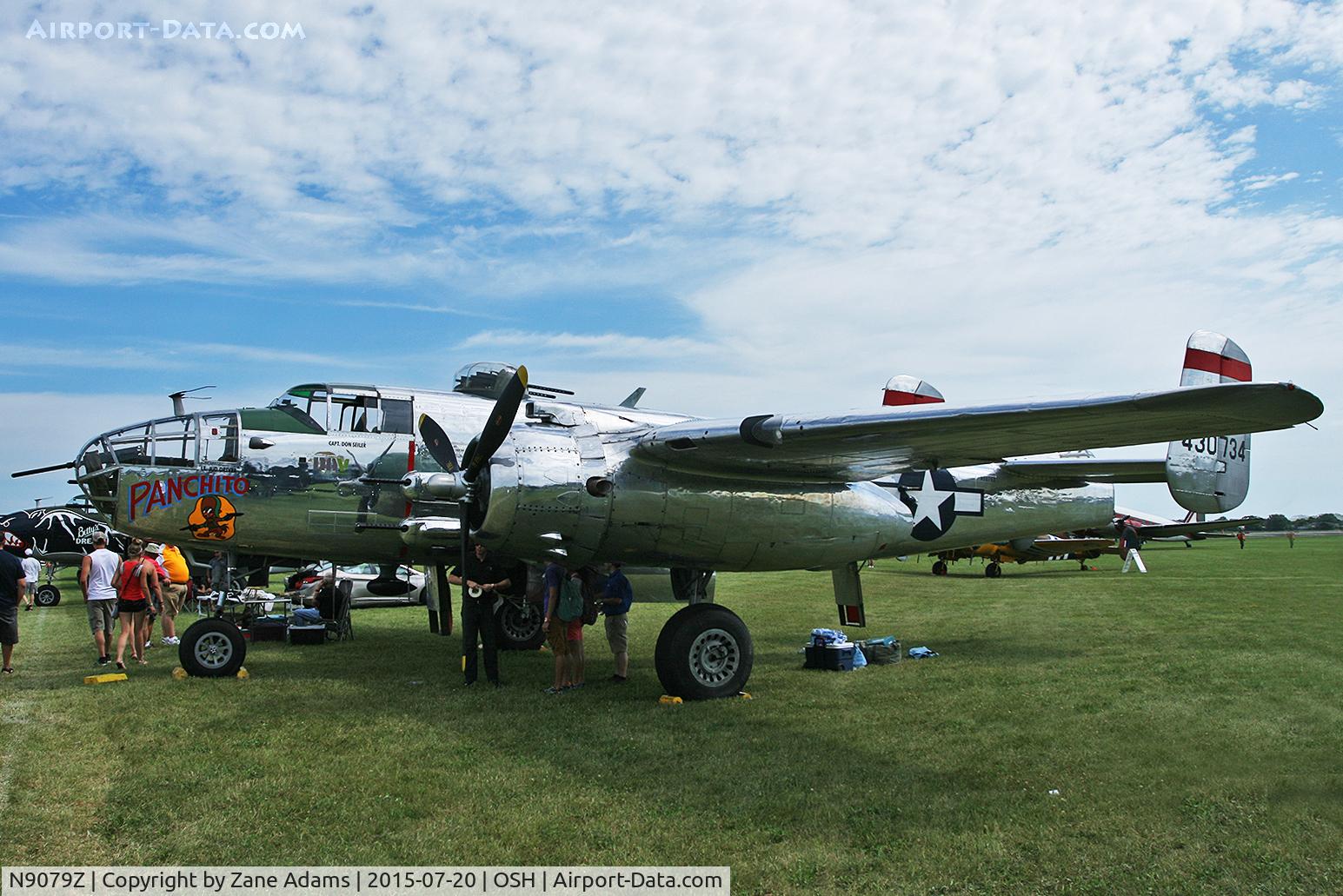 N9079Z, 1944 North American TB-25N Mitchell C/N 108-34009, 2015 - EAA AirVenture - Oshkosh Wisconsin