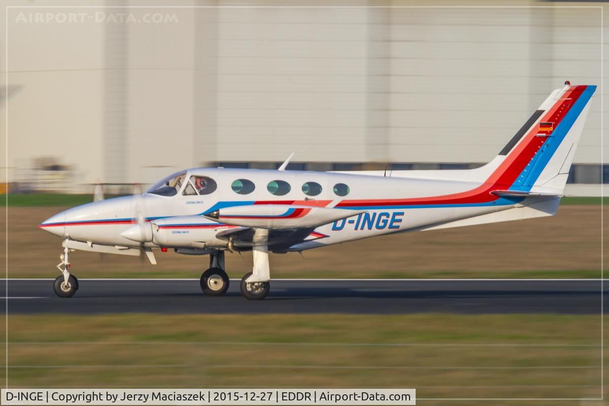 D-INGE, Cessna 340A C/N 340A1258, Cessna 340A