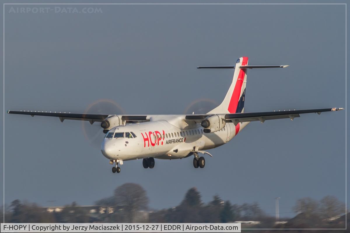 F-HOPY, 2015 ATR 72-600 (72-212A) C/N 1237, ATR 72-600