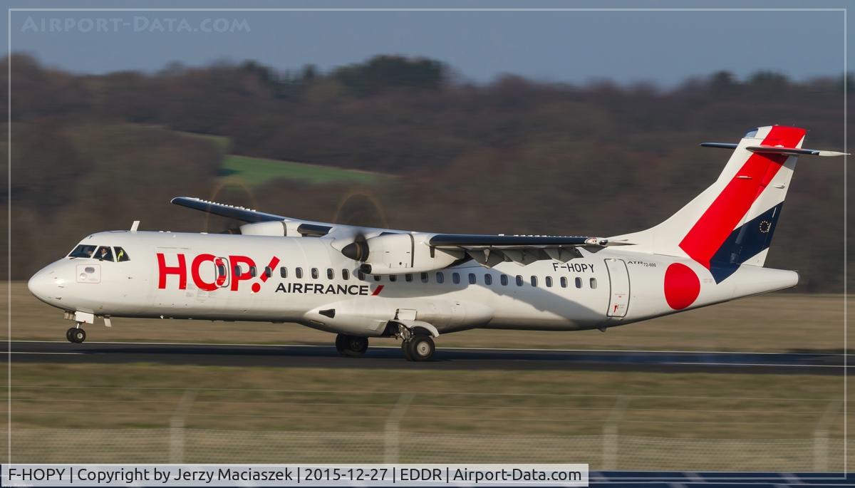 F-HOPY, 2015 ATR 72-600 (72-212A) C/N 1237, ATR 72-600