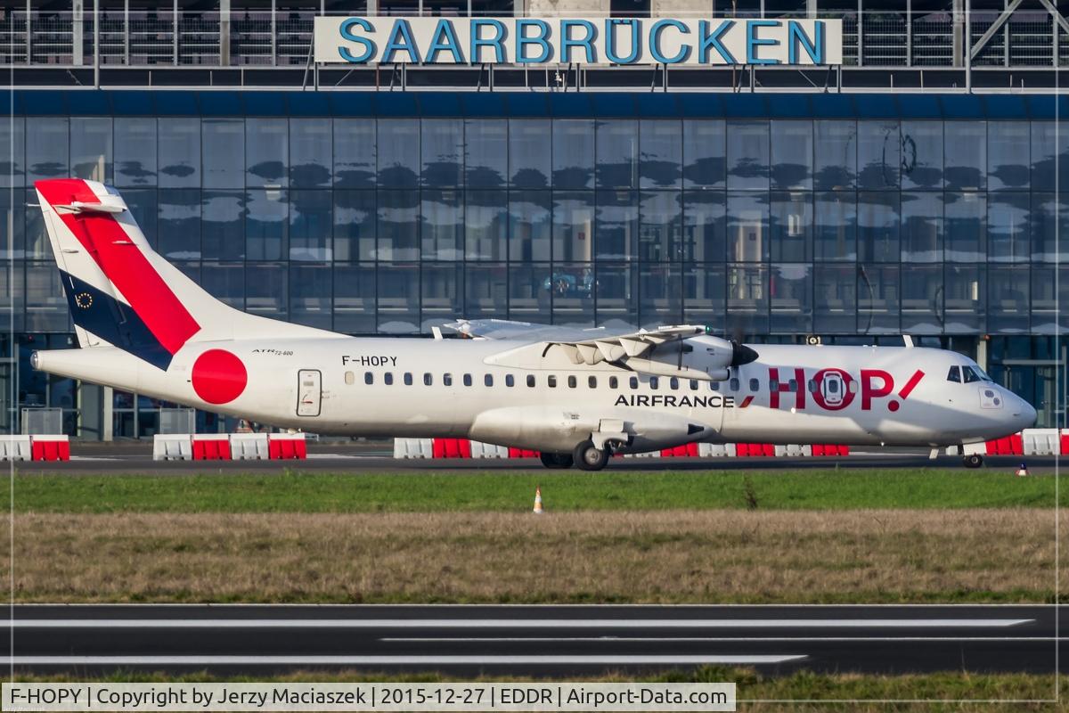 F-HOPY, 2015 ATR 72-600 (72-212A) C/N 1237, ATR 72-600