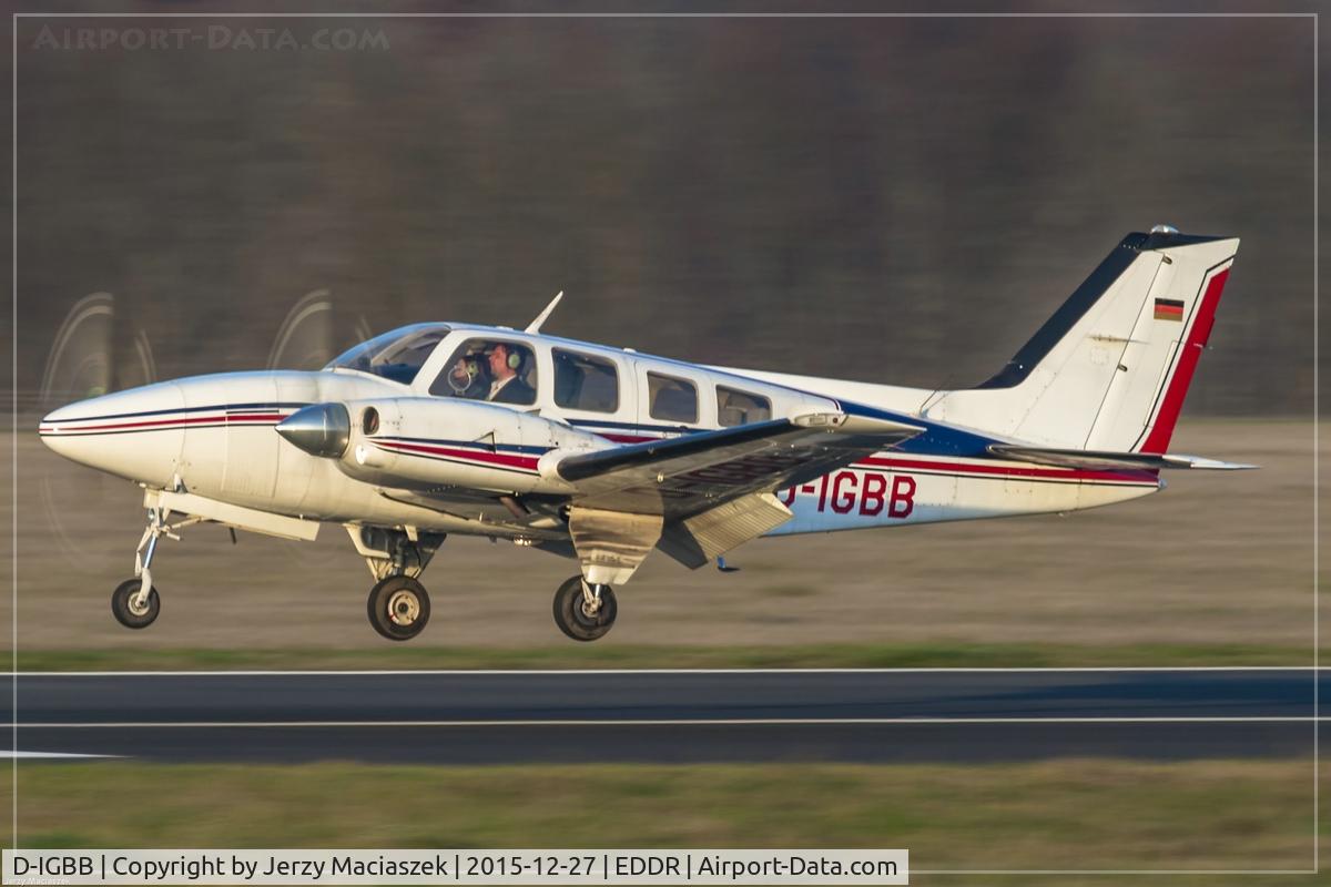 D-IGBB, 1979 Beech 58P Pressurized Baron C/N TJ-193, Beech 58P Pressurized