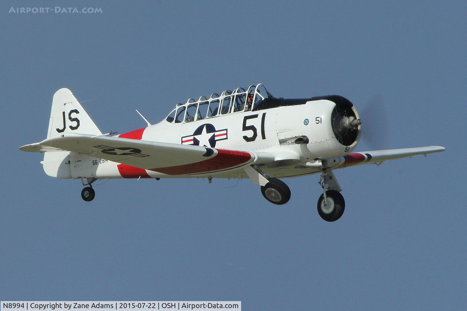 N8994, 1943 Noorduyn AT-16 Harvard II C/N 66-2814, 2015 - EAA AirVenture - Oshkosh Wisconsin