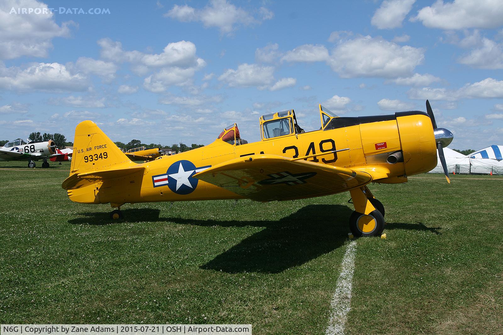 N6G, North American T-6G Texan C/N 168-463, 2015 - EAA AirVenture - Oshkosh Wisconsin