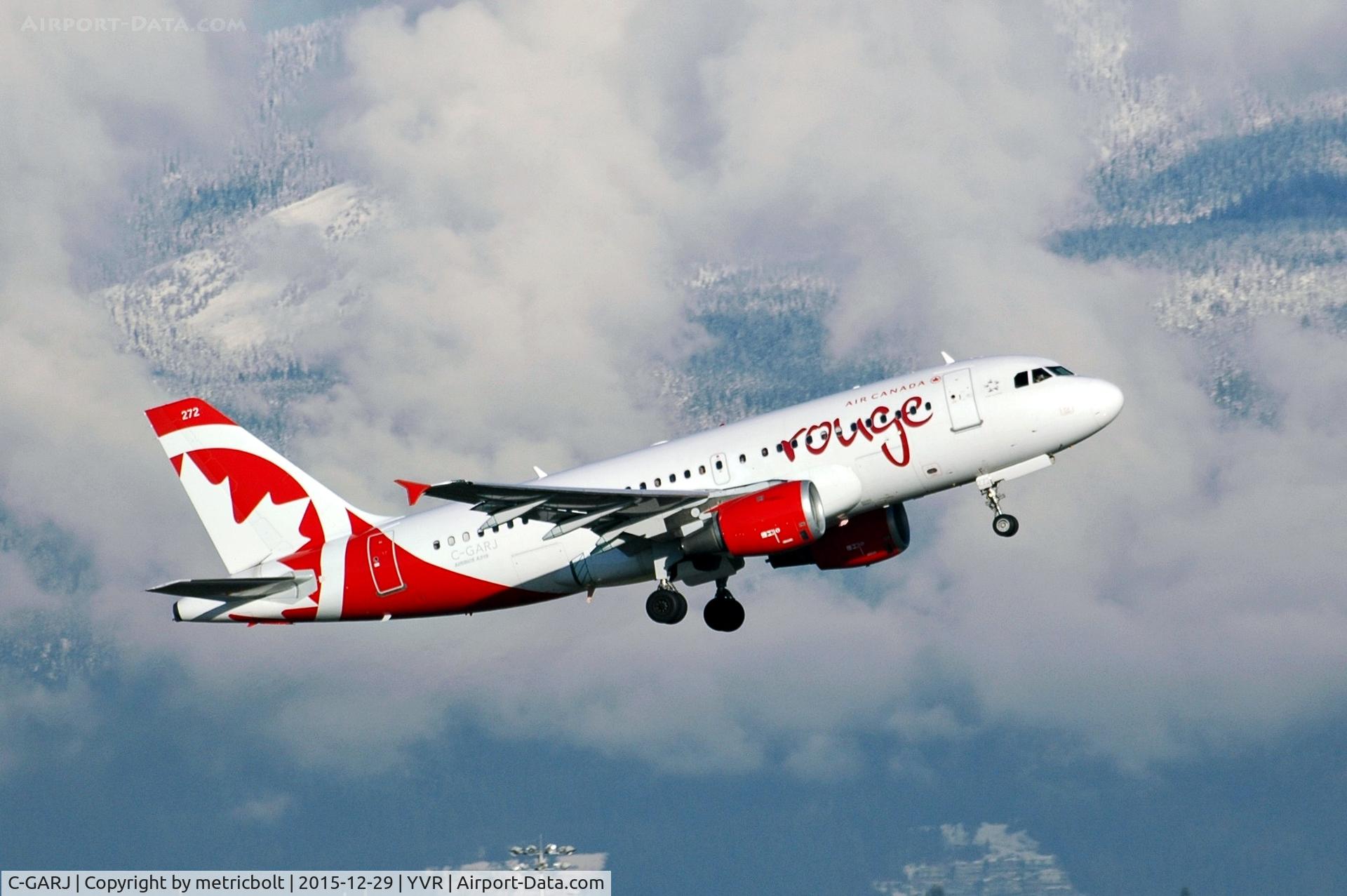 C-GARJ, 1997 Airbus A319-114 C/N 752, on the way to Phoenix