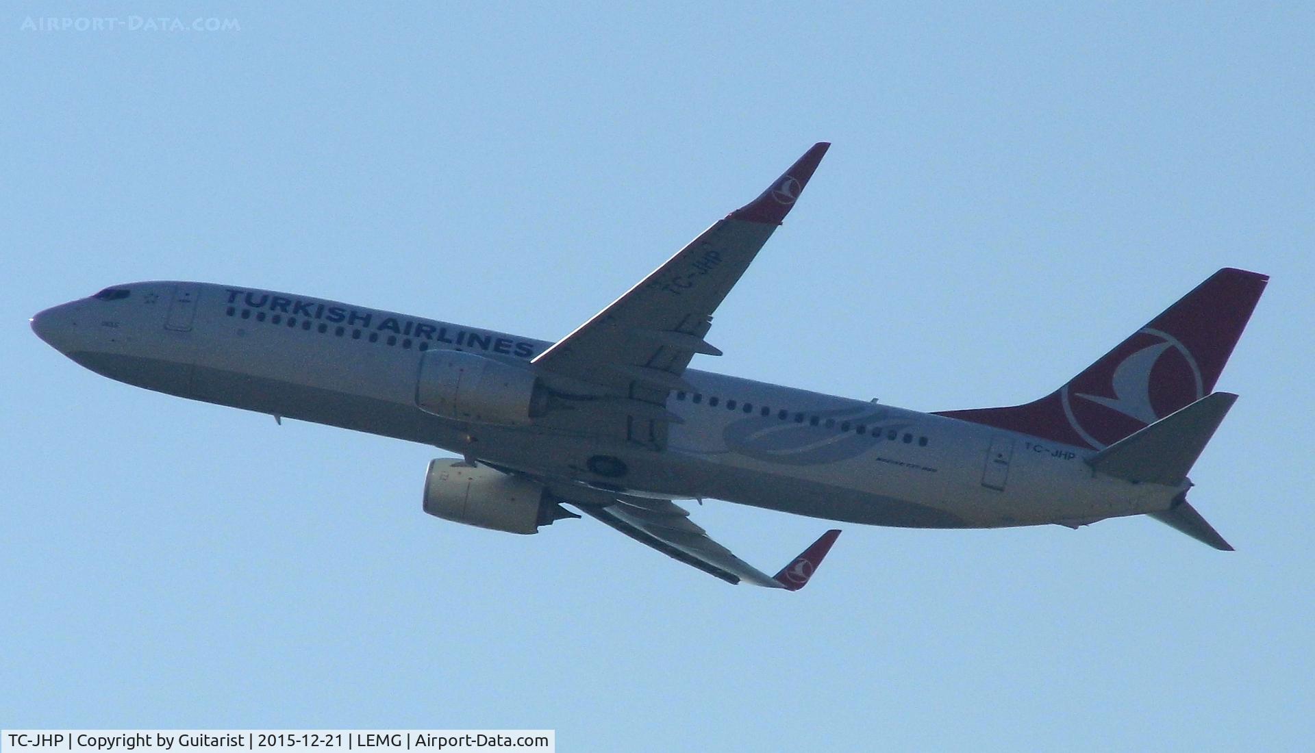 TC-JHP, 2012 Boeing 737-8F2 C/N 42000, At Malaga